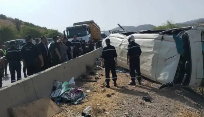 ارتفاع حصيلة ضحايا الحادث التسلسلي في الجزائر