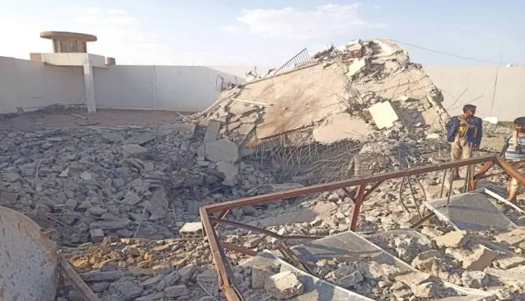 شبكة حقوقية تكشف تفاصيل استهداف مبنى السجن المركزي...