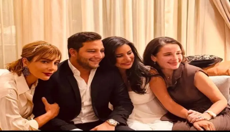 الفنانة أصالة تحتفل بخطوبة نجلها خالد الذهبي وسط أ...