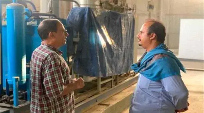 صحة المنصورة تتفقد مصنع الأكسجين وتبحث سبل استدامة...