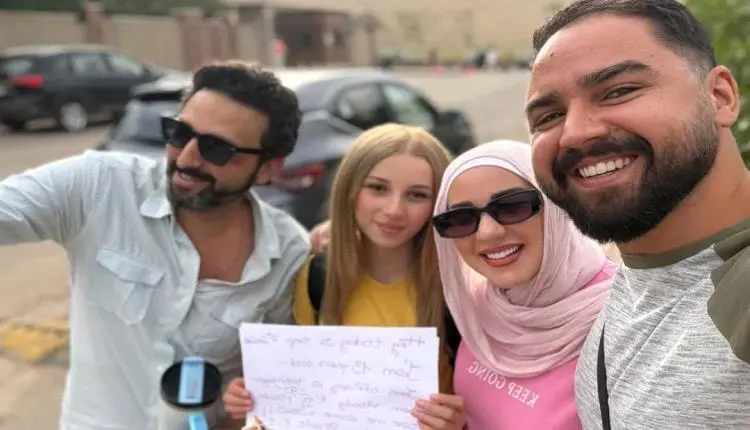 أسما شريف منير تتصدر حديث الجمهور بعد جمعها لزوجها...