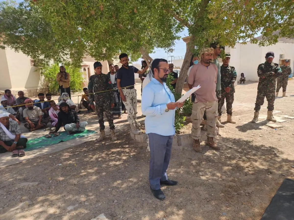 شرطة حضرموت الوادي والصحراء والنيابة العامة تنفذان...