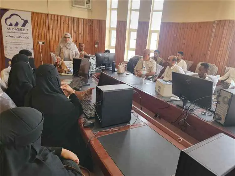 تأهيل الكوادر الصحية بالبريقة في مجال البيانات وال...