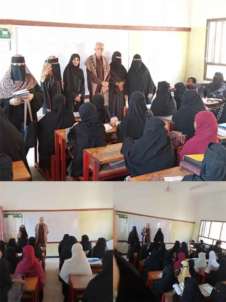 جلال عمر محجوب يدشّن فعاليات اليوم العالمي لمحو الأمية في مركز المصموم بالشيخ عثمان