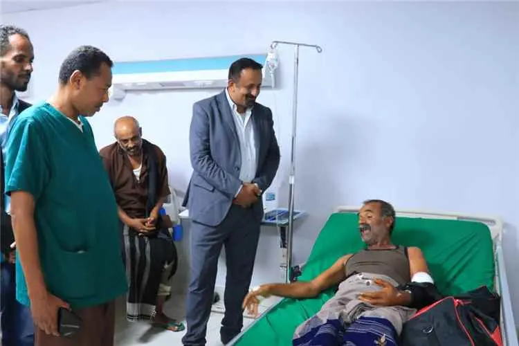 وكيل عدن لشؤون الشهداء والجرحى النوبة يتفقد أوضاع...