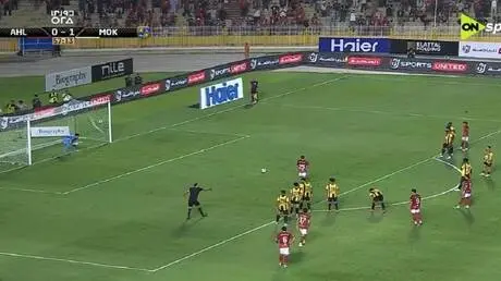 الأهلي يتعثر أمام المقاولون (فيديو)