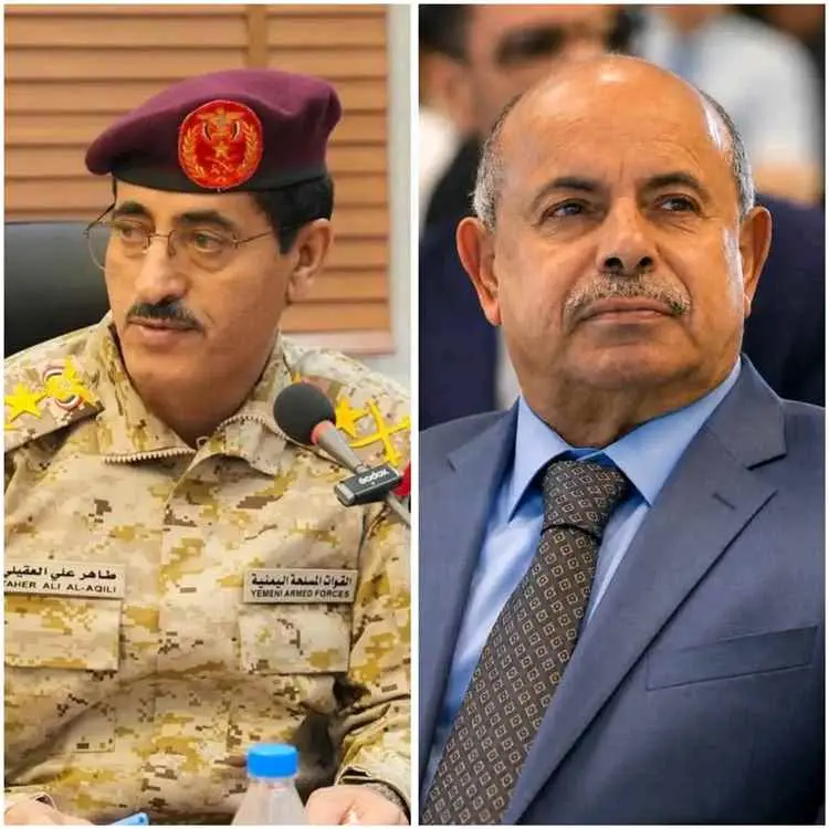 الخنبشي يطلع من وزير الدفاع على مستجدات الجبهات وي...