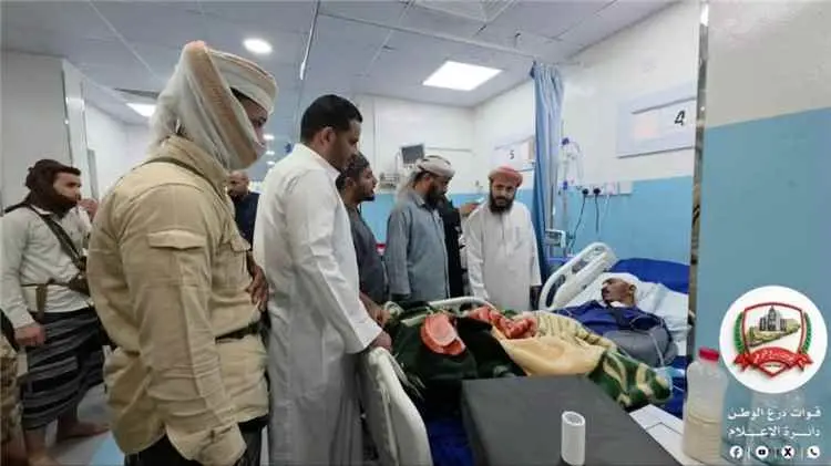 قيادة قوات درع الوطن تتفقد جرحى القوات في مستشفيات...