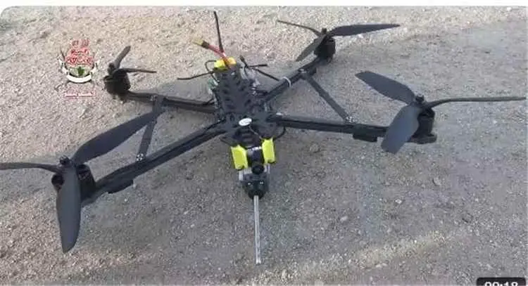 العمالقة الجنوبية تُسقط طائرة انتحارية حوثية قبل ب...