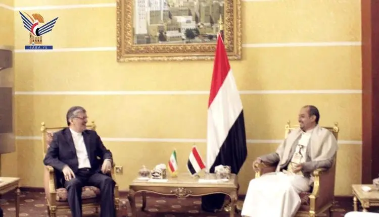 لقاء حوثي - إيراني في صنعاء لبحث مجالات التعاون