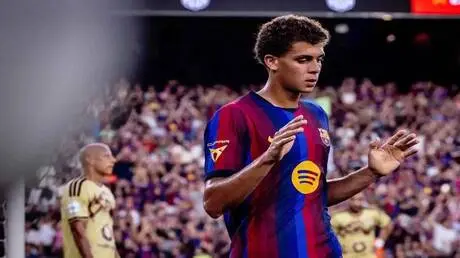 كم يبلغ راتب حمزة عبدالكريم مع برشلونة بعد تجديد ع...