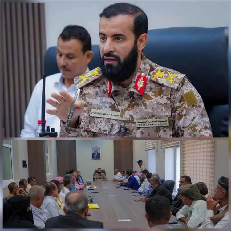 محافظ أبين يرفع الجاهزية لمواجهة أي تقدم حوثي ويحذ...