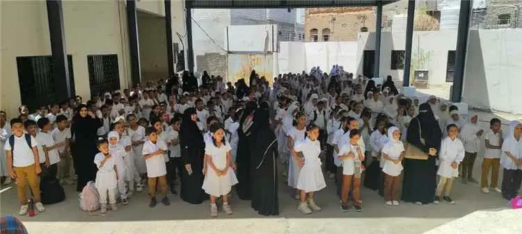 افتتاح مشروع انشاء سقيفة لمدرسة ابن سيناء للتعليم...