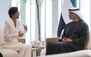 خالد بن محمد بن زايد يبحث ورئيس مجلس مجموعة "سيتي جروب" المصرفية تعزيز التعاون