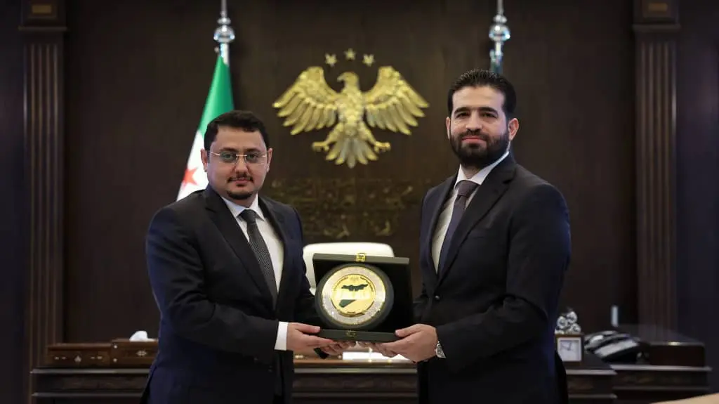 بعكر يبحث مع وزير الداخلية السوري سبل تعزيز التعاو...