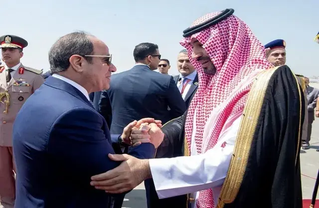 ماذا قال الرئيس السيسي والامير محمد بن سلمان عن أز...
