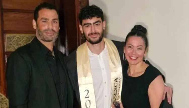 لقاء الخميسي تتجاوز خيانة زوجها محمد عبد المنصف ويحتفلان بتخرج نجلهما