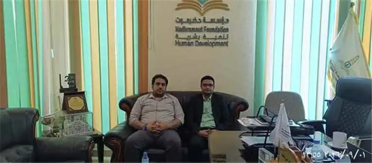 مدير عام مكتب الشباب والرياضة بالوادي يلتقي المدير...