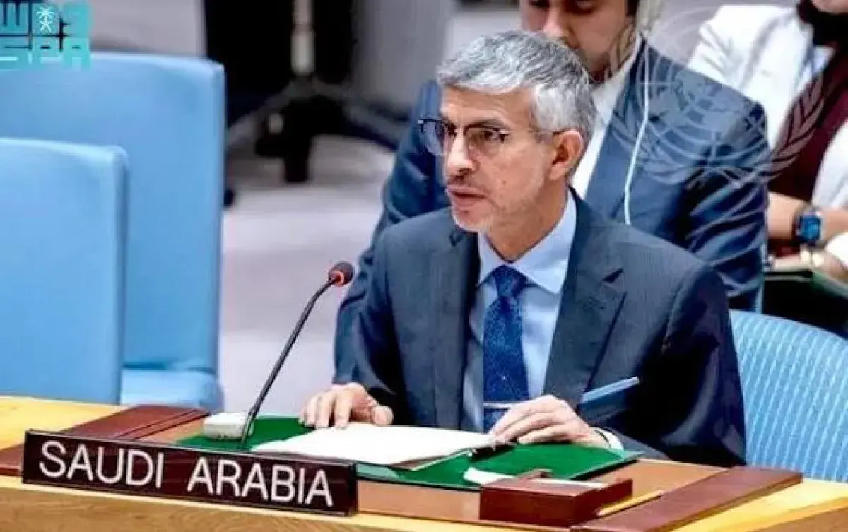 مندوب السعودية بمجلس الأمن يدعو إلى تحرك حازم ضد ا...