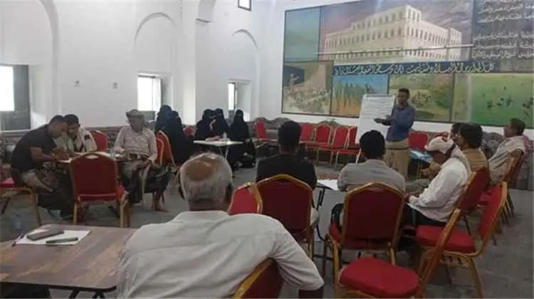 السلطة المحلية بمديرية غيل باوزير تعقد ورشة عمل لإ...