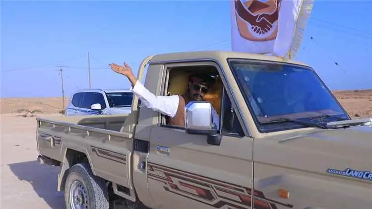 رئيس المجلس الوطني لأبناء المهرة الشيخ عائد سعد كد...