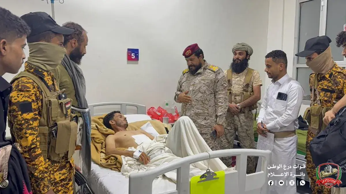 قائد اللواء الأول بالفرقة الثالثة لقوات درع الوطن...