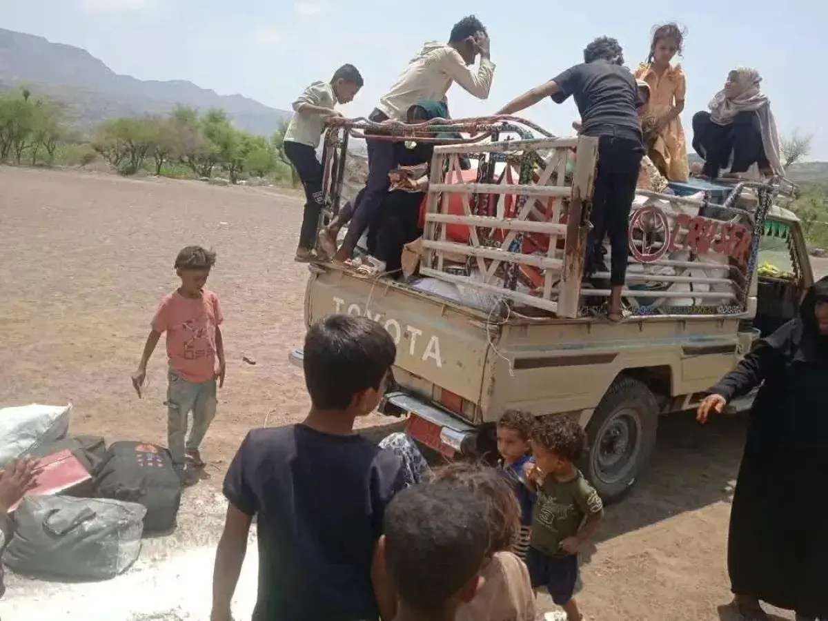 نداء عاجل: 122 ألف نازح يمني يواجهون ظروفاً إنساني...