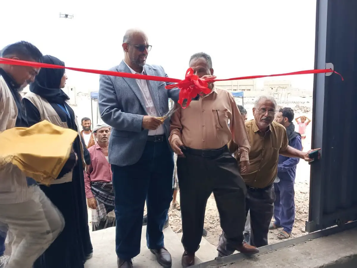 برعاية الوزير السقطري ومحافظ عدن .. تدشين مصنع للث...