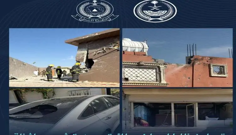 مقتل مقيم يمني وإصابة مواطنة سعودية بشظايا طائرة م...