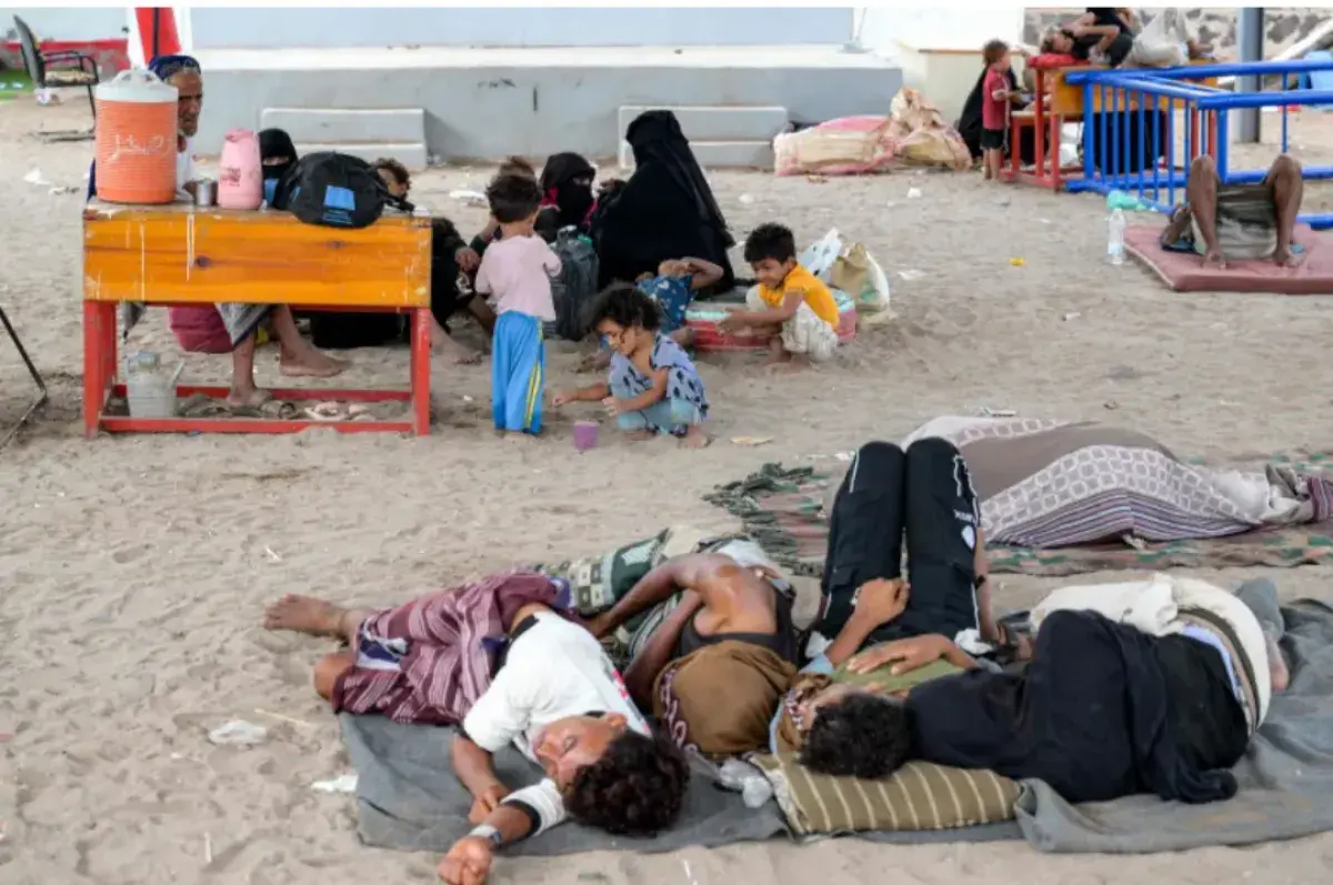 نزوح أكثر من 122 ألف شخص في اليمن خلال أسبوعين