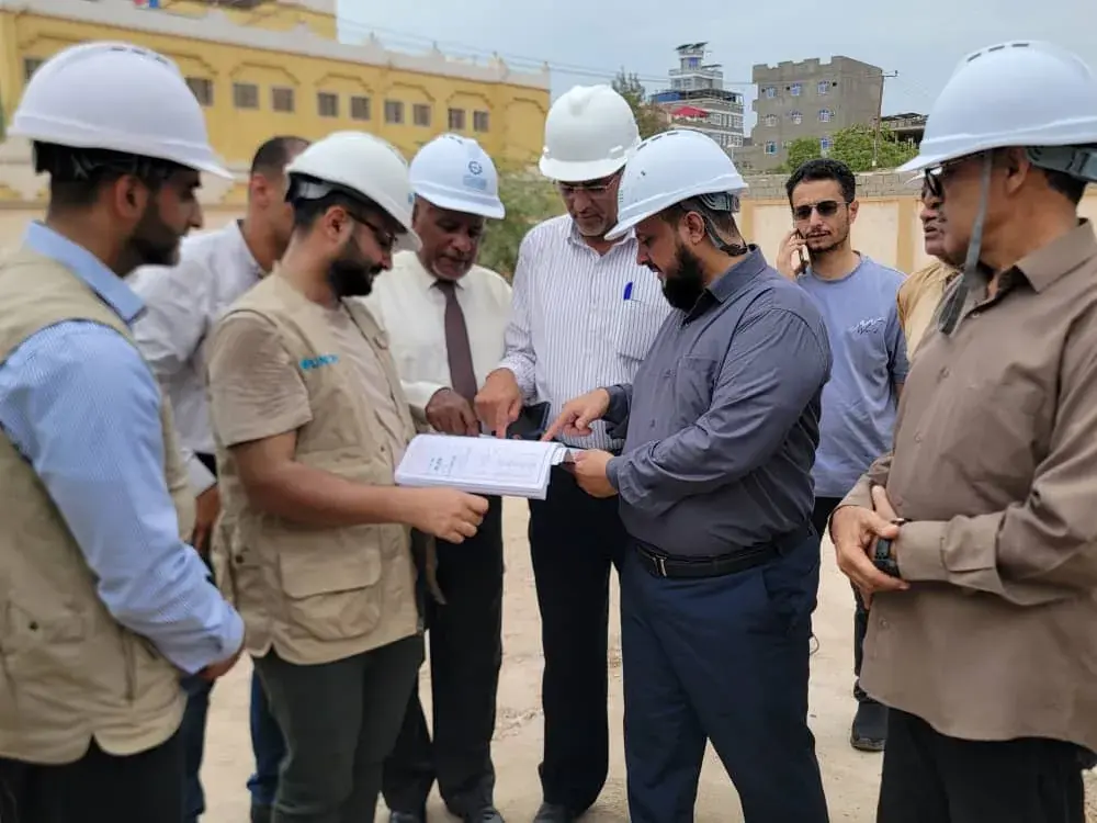 الإدارة الهندسية بوزارة الصحة تدشن بناء مركز للتغذ...