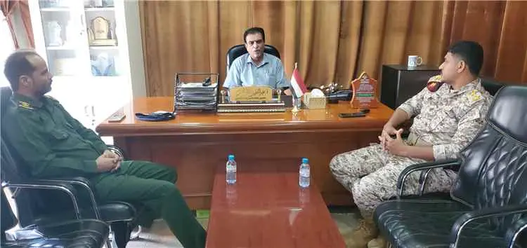 مدير عام مديرية القطن يترأس اجتماعًا للجنة الأمنية بالمديرية