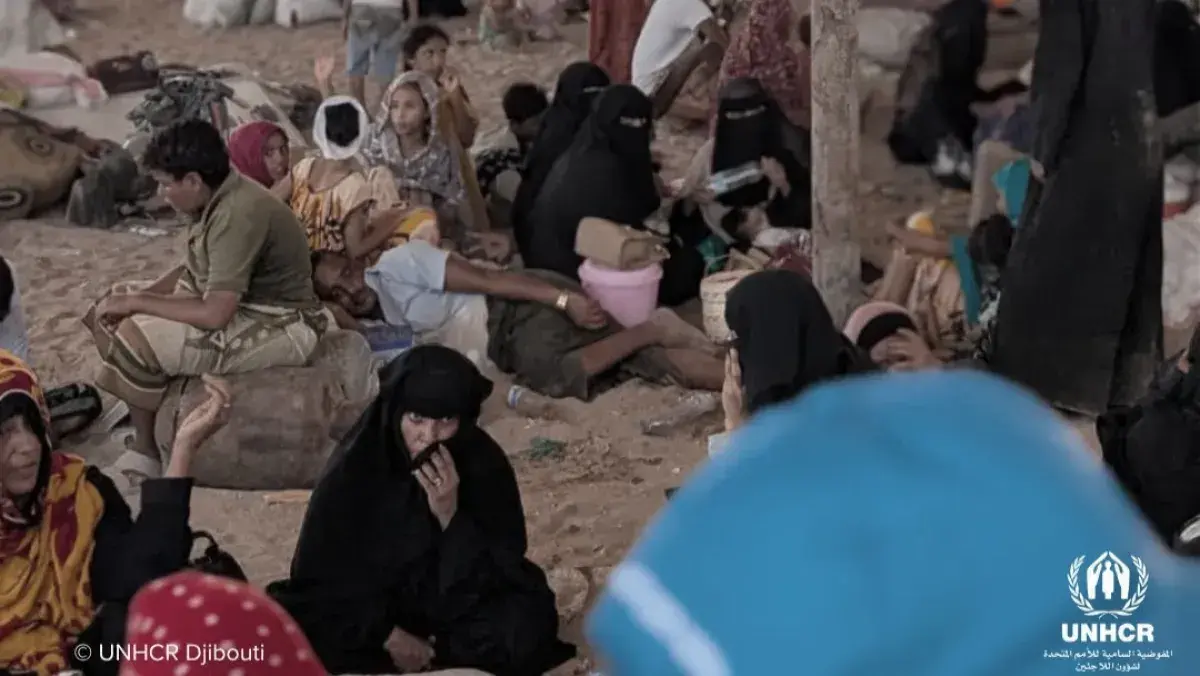 مفوضية اللاجئين: 3 آلاف يمني فروا لجيبوتي هربًا من الحرب