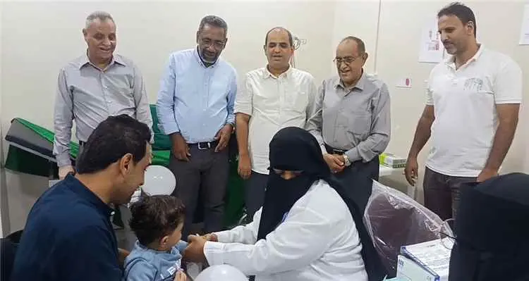 برعاية الشعبي.. صحة عدن تدشن حملة الفحص الصحي للأطفال في عيادات معاك الدولية
