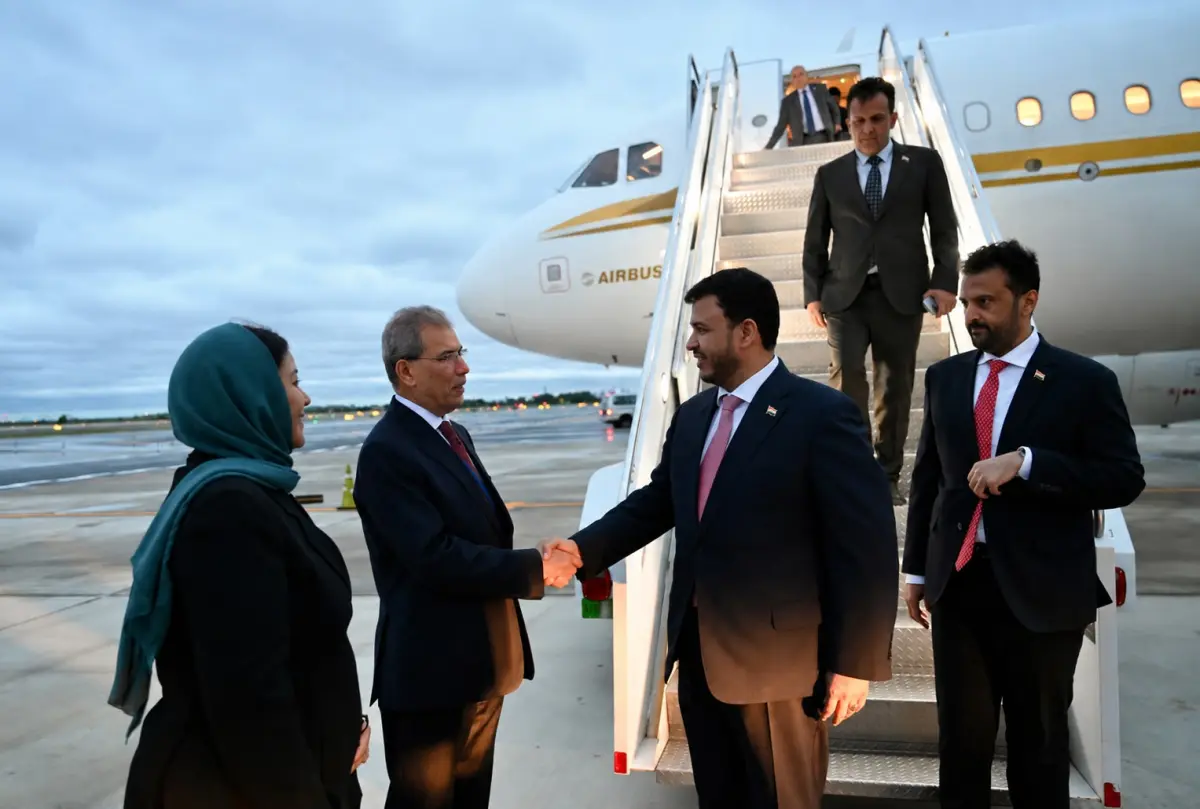 الدكتور عبدالله العليمي يصل نيويورك للمشاركة في أع...