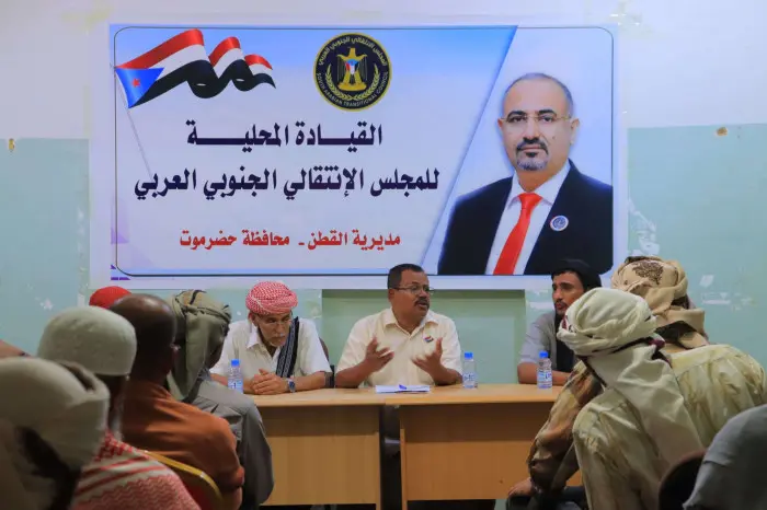 انتقالي القطن يدعو لرفع اليقظة لمواجهة التطورات بحضرموت