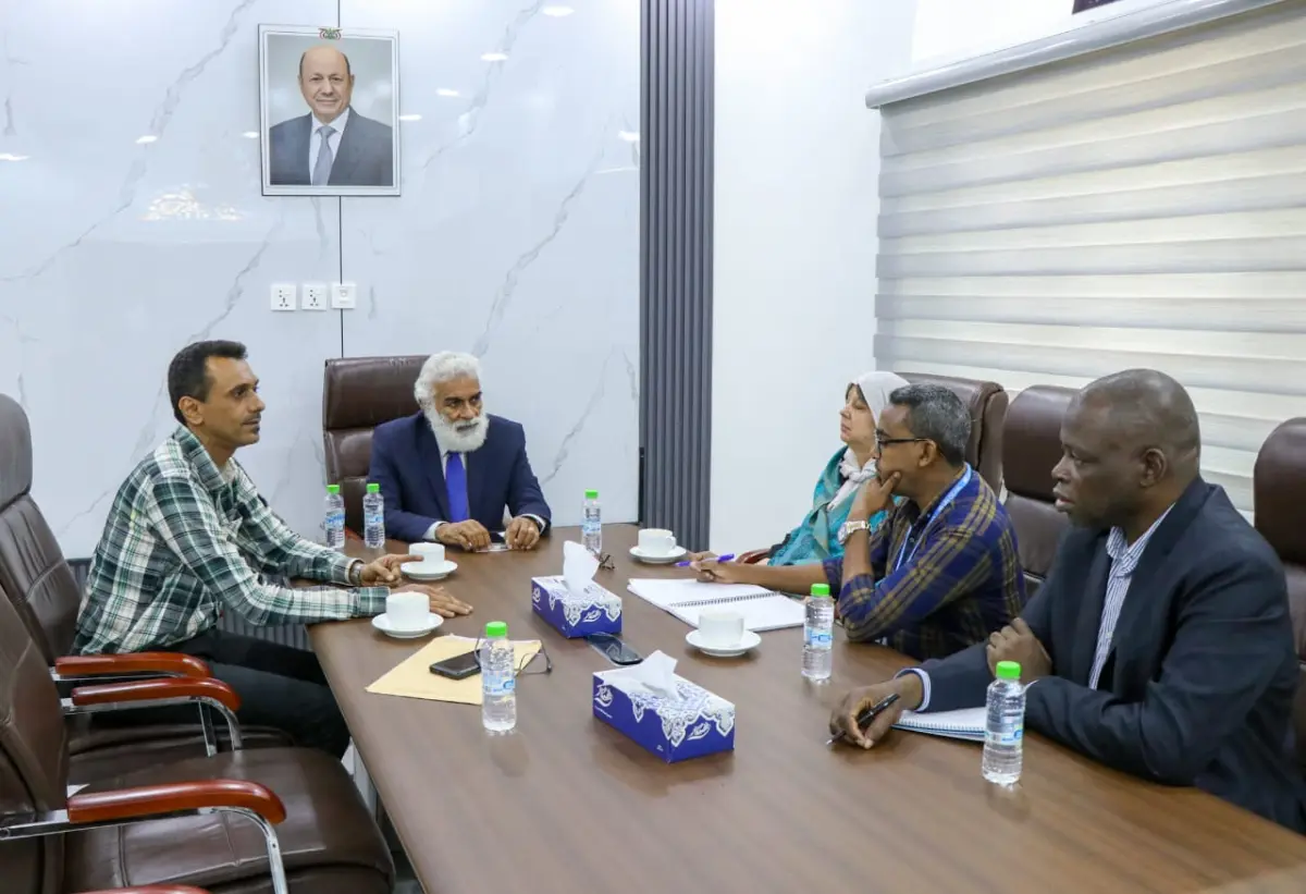 وزير التخطيط يبحث مع الاوتشا وممثلي المنظمات الدول...