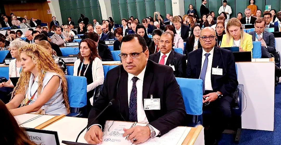 اليمن يشارك في المؤتمر العالمي لـ (الفاو) حول تطبي...