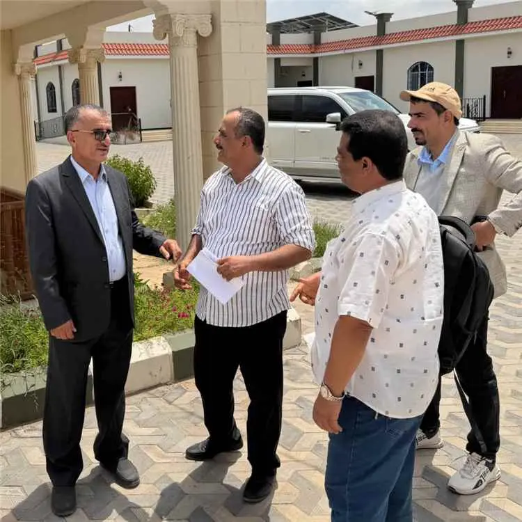 وكيل محافظة لحج الداؤودي يزور كلية ناصر للعلوم الزراعية ويلتقي عميدها الدكتور الكازمي