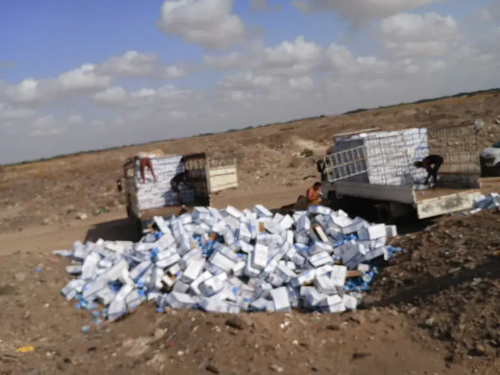 قسم صحة البيئة بالمنصورة يضبط ويتلف 18 طنًا من الأ...