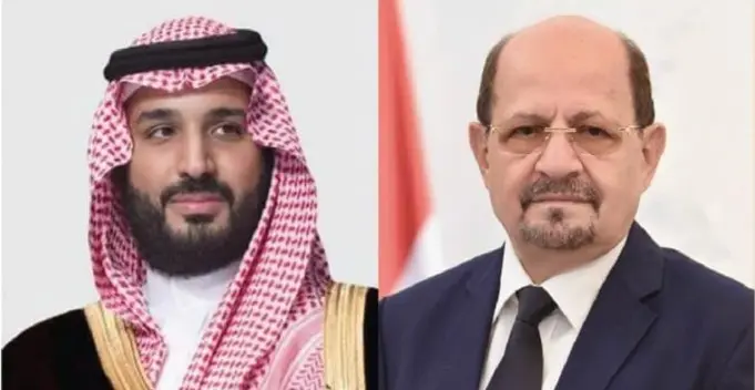 رئيس الوزراء يهنئ ولي العهد السعودي باليوم الوطني ويشيد بمواقف المملكة الداعمة لليمن