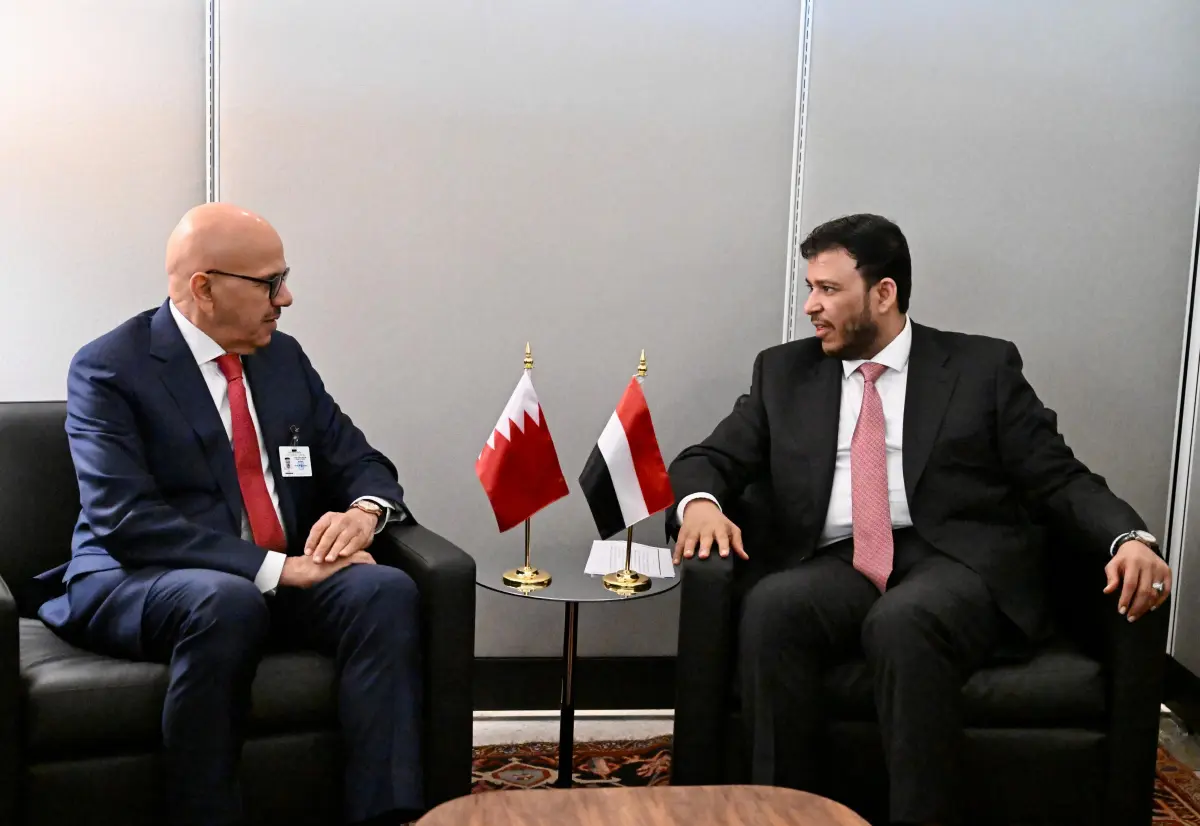 الدكتور عبدالله العليمي يبحث مع وزير الخارجية البح...