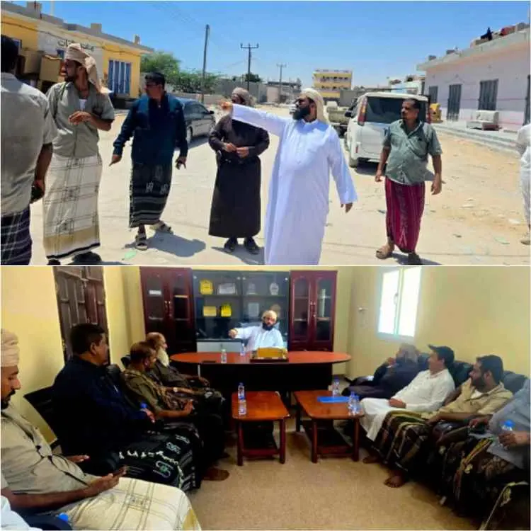 مدير عام حصوين يسلّم موقع مشروع سفلتة شوارع بتمويل...