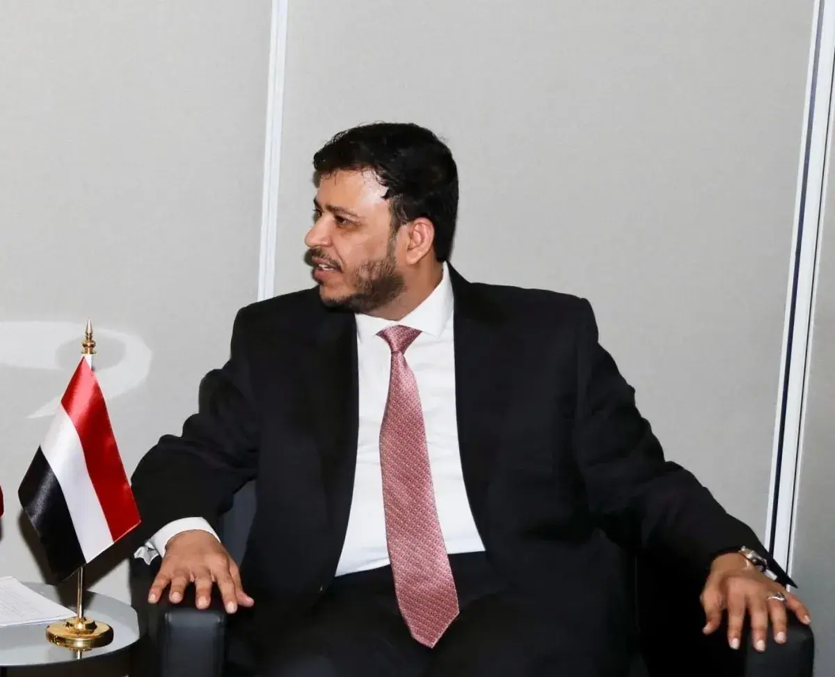 العليمي: أمن باب المندب والبحر الأحمر مصلحة دولية مباشرة ويتطلب مواجهة مصدر التهديد