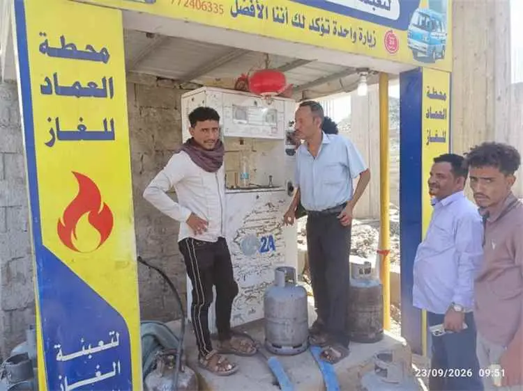 حملة ميدانية لضبط أسعار الغاز المخصص لتموين وسائل...