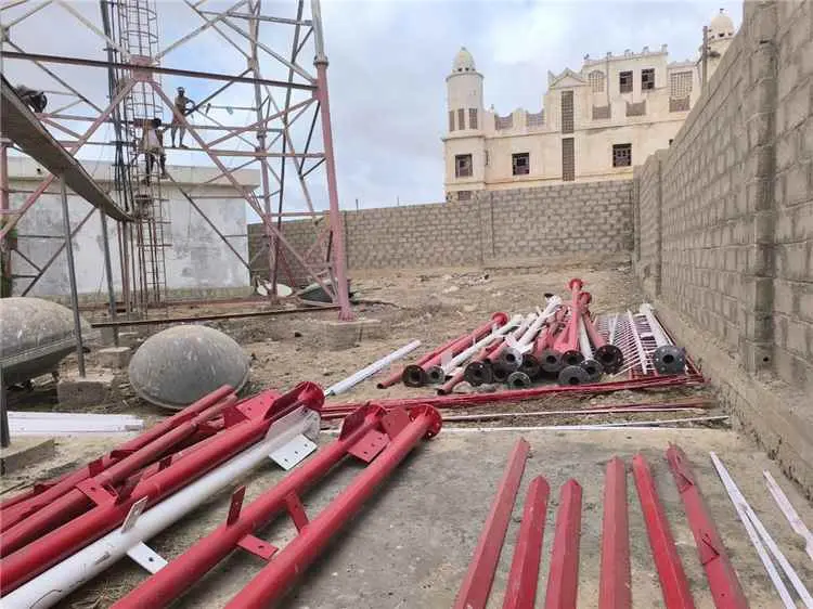 استبدال وصيانة برج اتصالات أحور المتهالك تمهيداً ل...