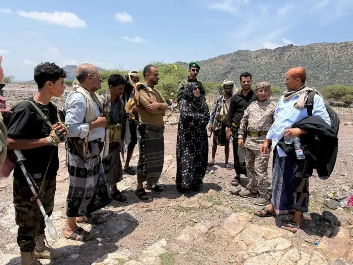 وزيرة الشؤون القانونية تشيد بصمود أبطال تعز وتؤكد دعم القيادة لهم