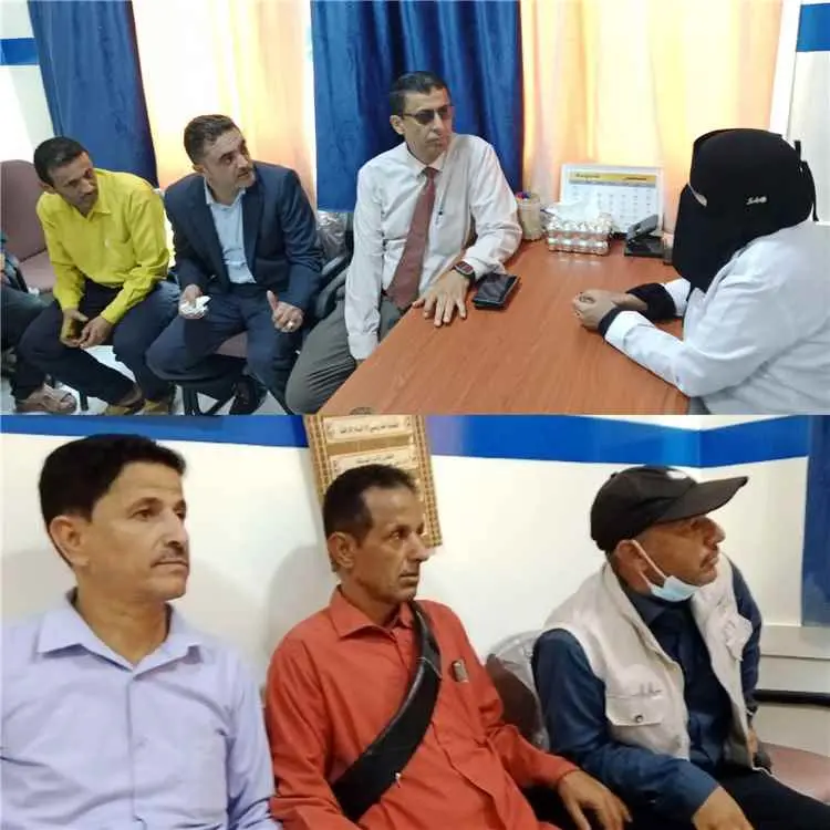 مدير عام صحة لحج يشيد بمستوى الخدمات الطبية في مركز الأمومة والطفولة بردفان