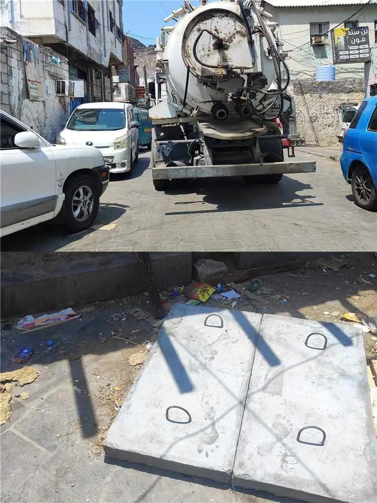 بتوجيهات مدير عام مديرية التواهي ، ادارة و عمال الصرف الصحي تواصل أعمالها نحو تنظيف خطوط الصرف الصحي بالمديرية