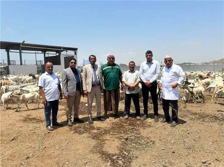 وكيل وزارة الزراعة يدشن العمل بمركز العزل البيطري...